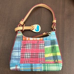 NWOT Dooney & Bourke Madras Ants picnic bitsy bag